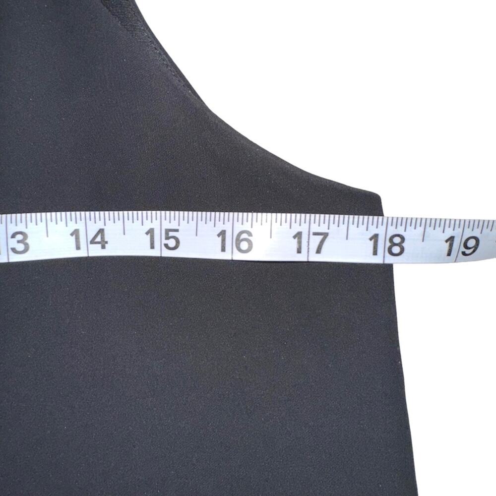 Parker Black Halter Side Tie Top SMALL - Picture 6 of 7